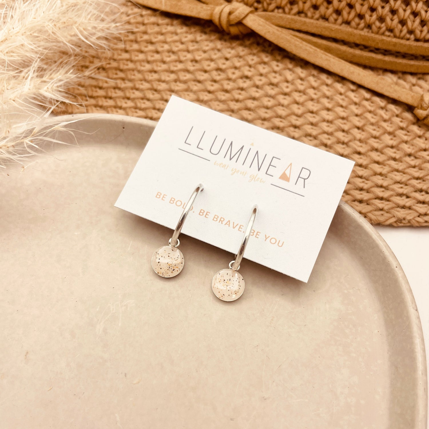 Aura Beach Sand Earrings