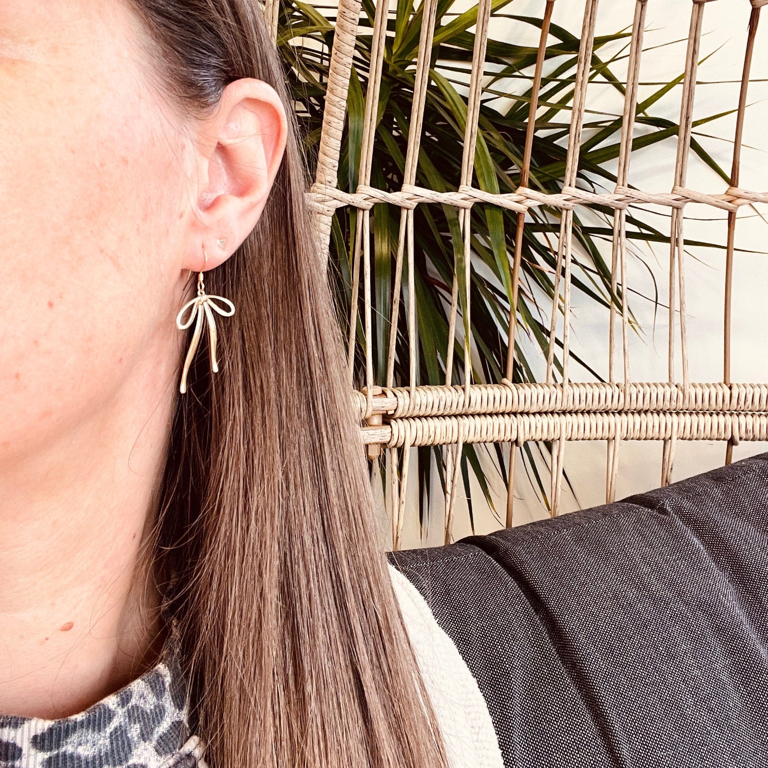 Elegant Bow Earrings