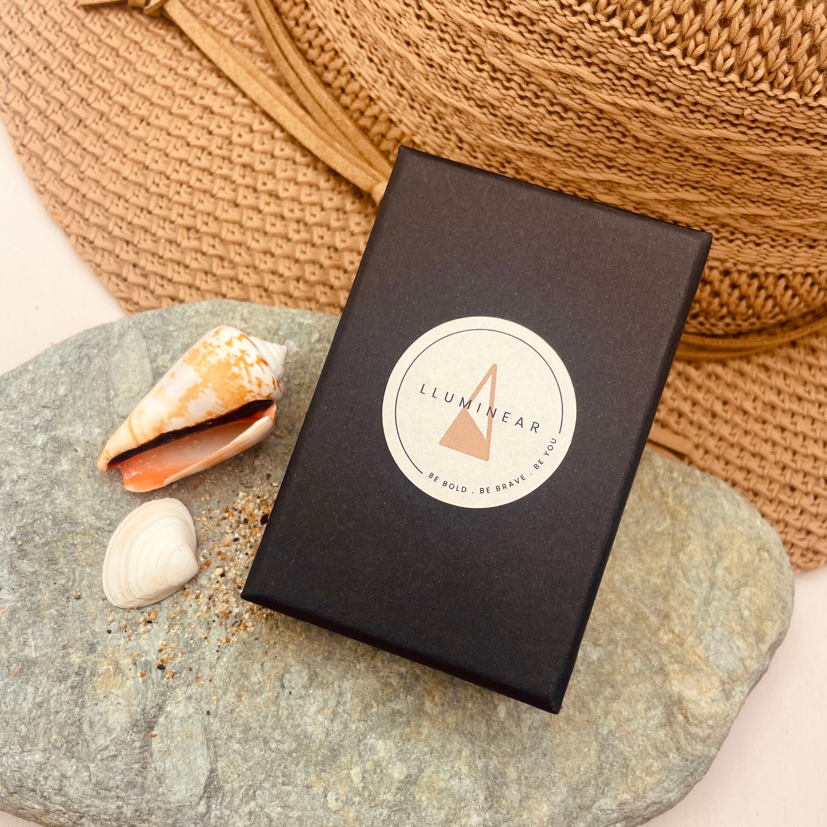 Cornish Beach Sand Round Pendant Necklace for Donna