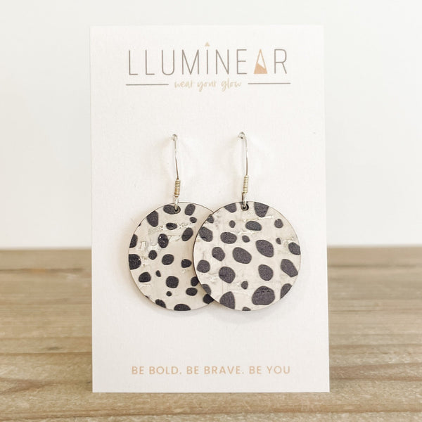 Luna Earrings Dalmatian