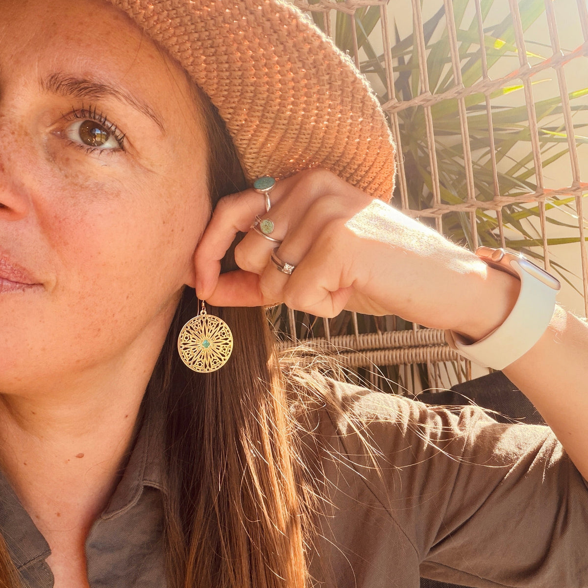 Autumn Gold Elegant Boho Earrings