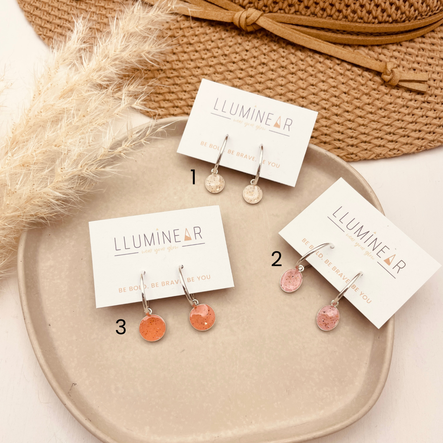 Aura Beach Sand Earrings