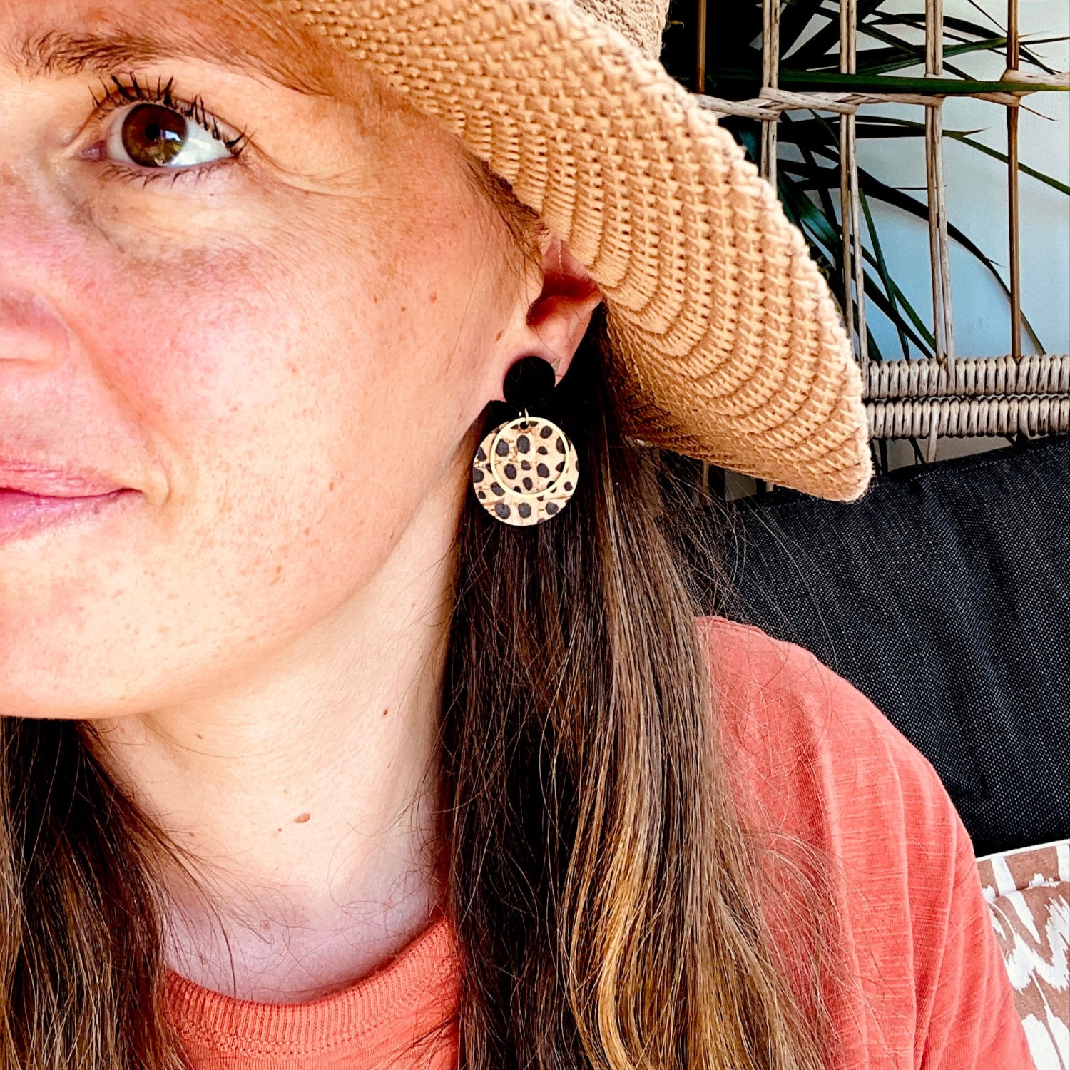 Apollo Earrings Cheetah