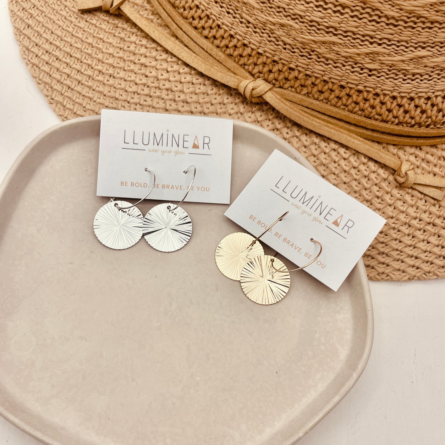 Dazzling Hoop Earrings