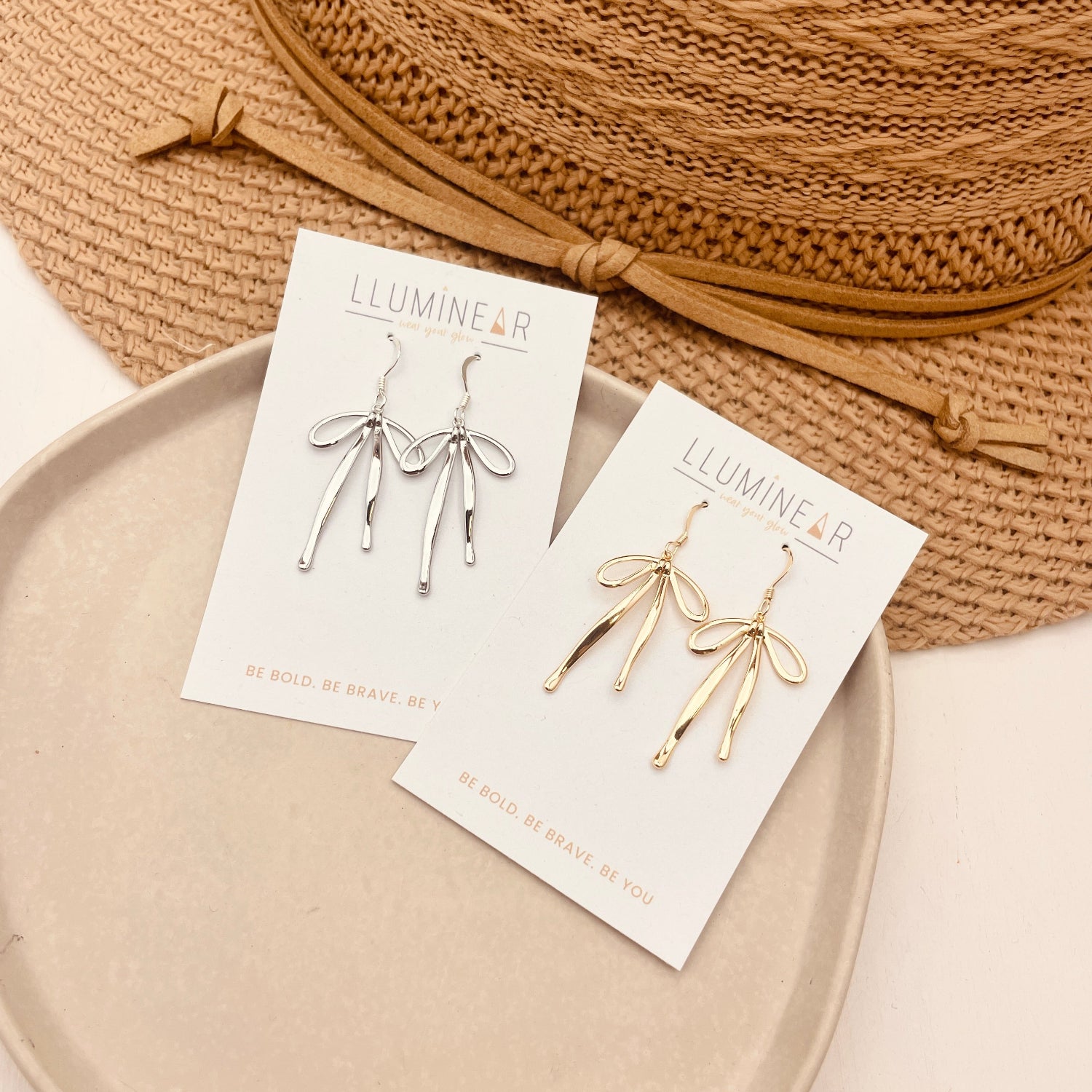 Elegant Bow Earrings