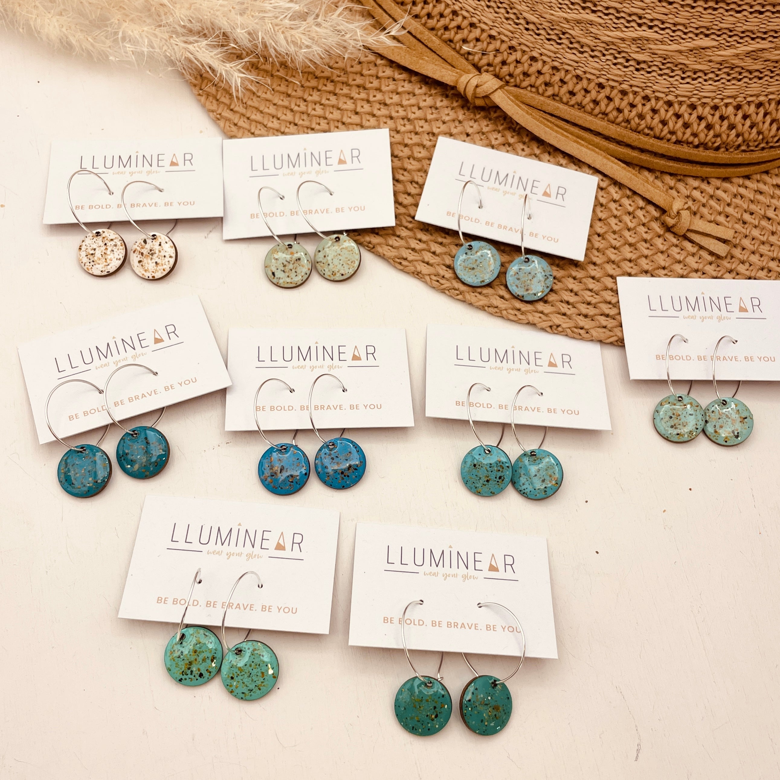 Halo Beach Sand Hoops - Cool