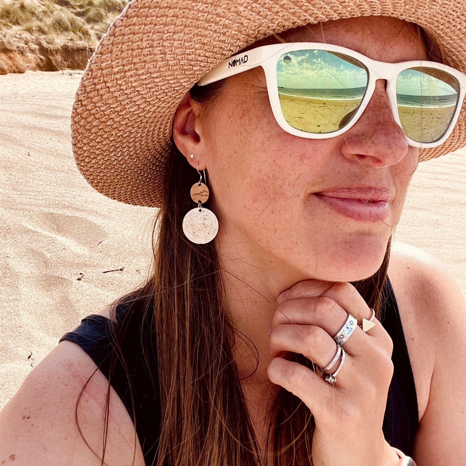 Beach Sand Earrings HOOKS