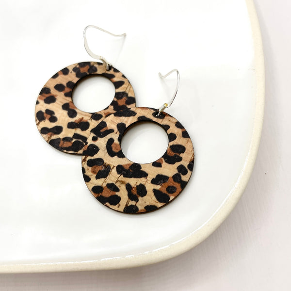 Nova Earrings Leopard