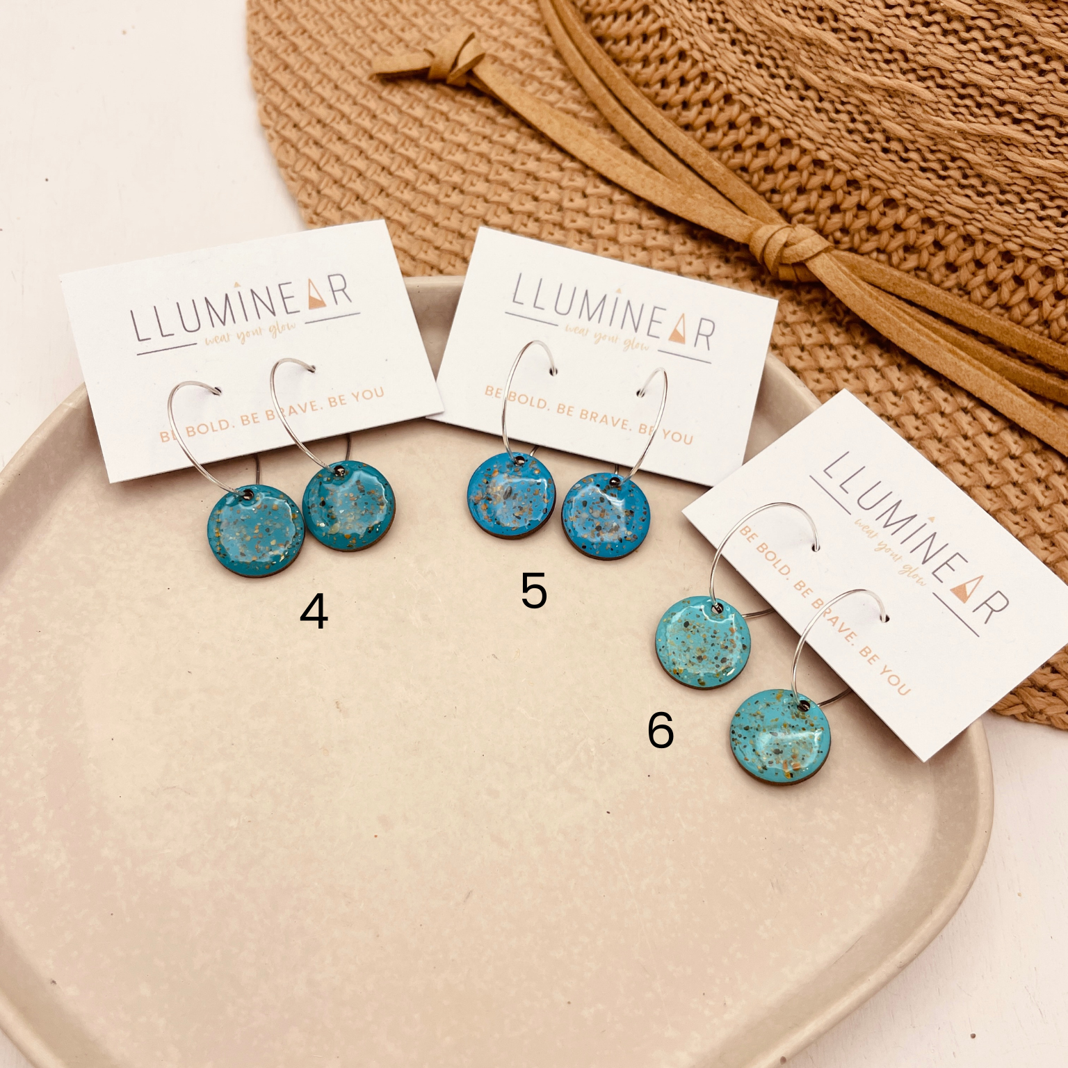 Halo Beach Sand Hoops - Cool
