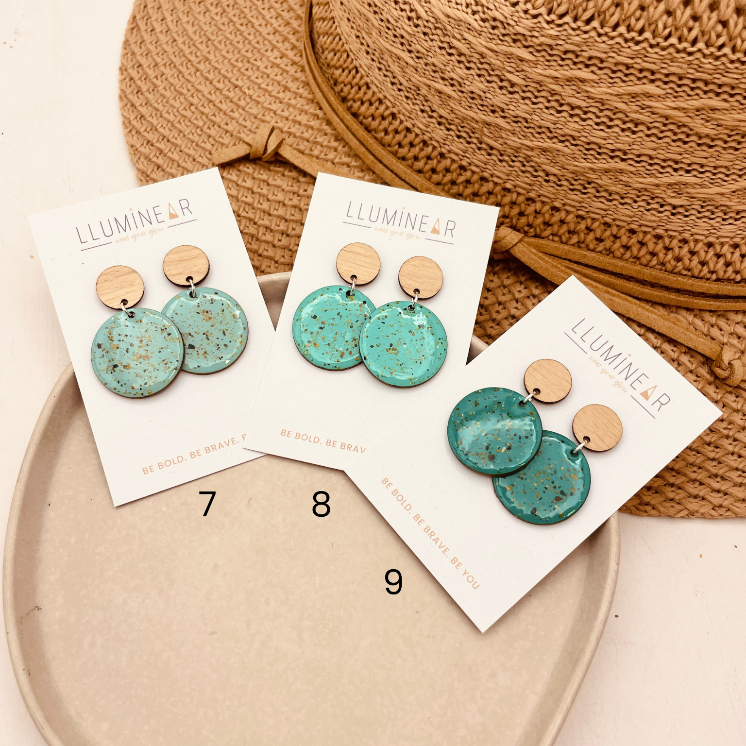 Apollo Beach Sand Earrings - Cool
