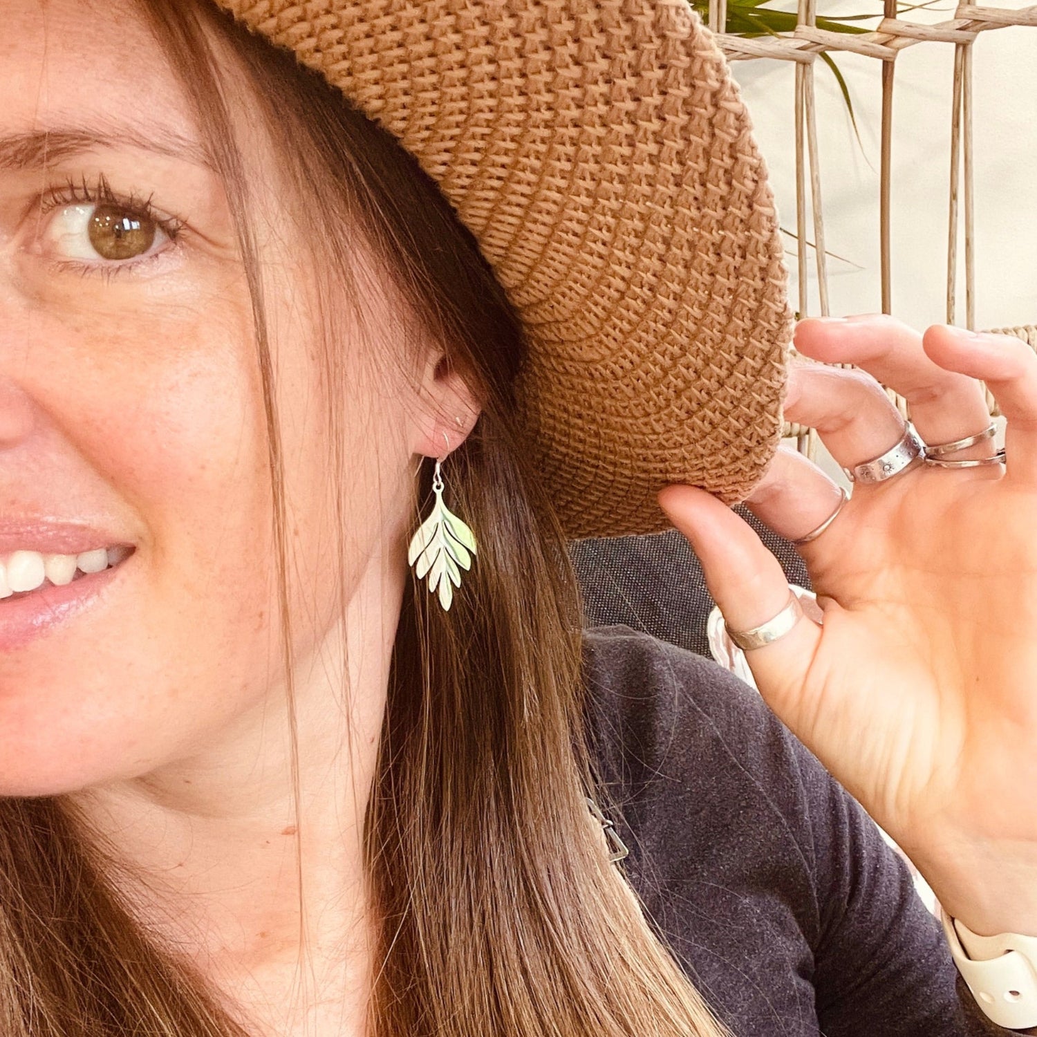 Elegant Willow Leaf Earrings