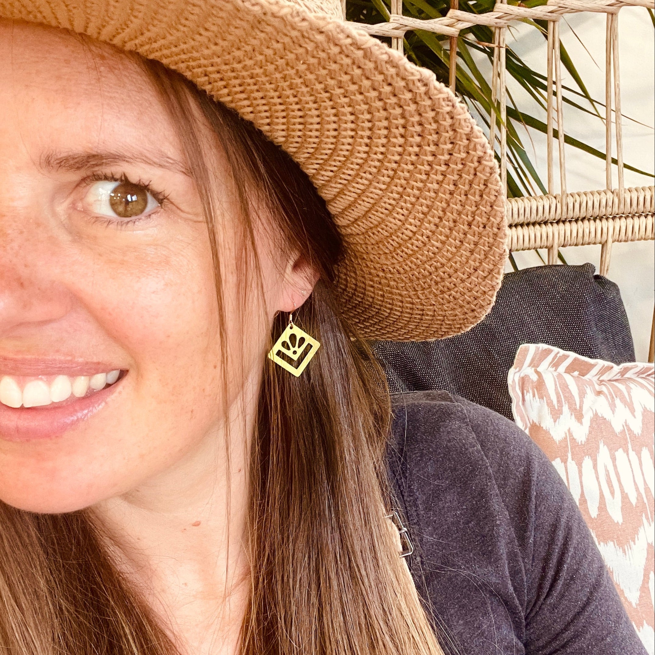 Diamond Deco Boho Earrings