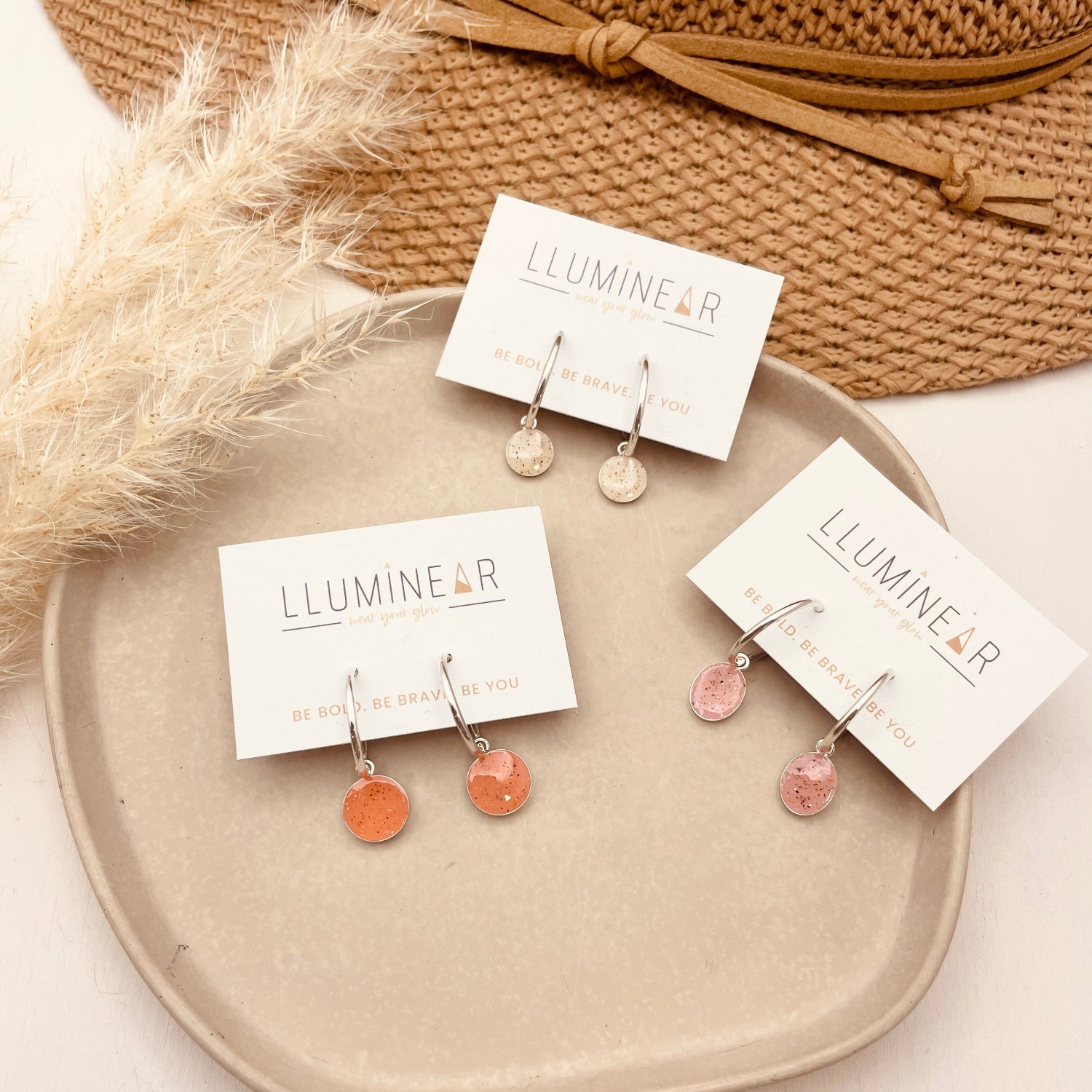 Aura Beach Sand Earrings