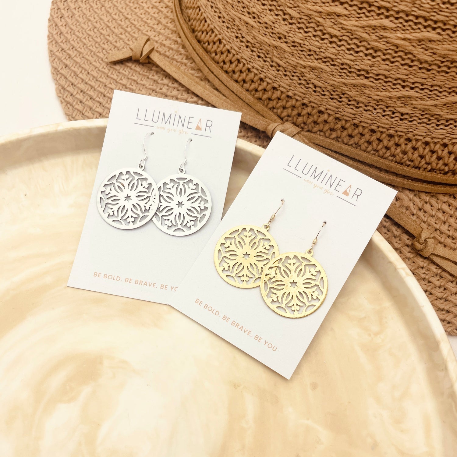 Elegant Bauble Hook Earrings