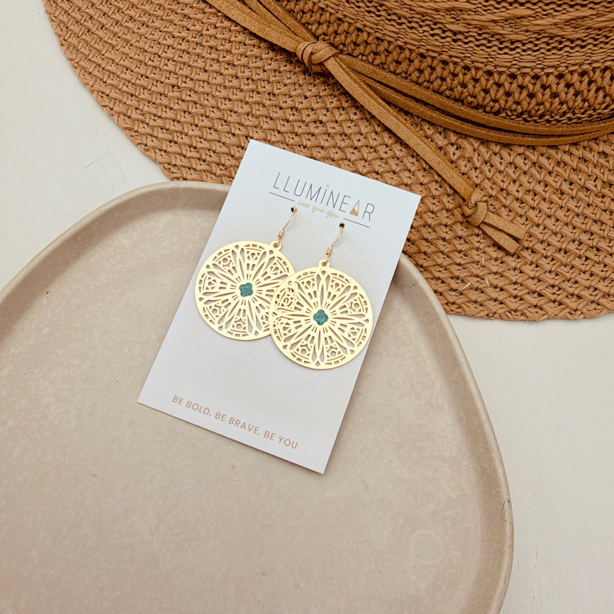 Autumn Gold Elegant Boho Earrings
