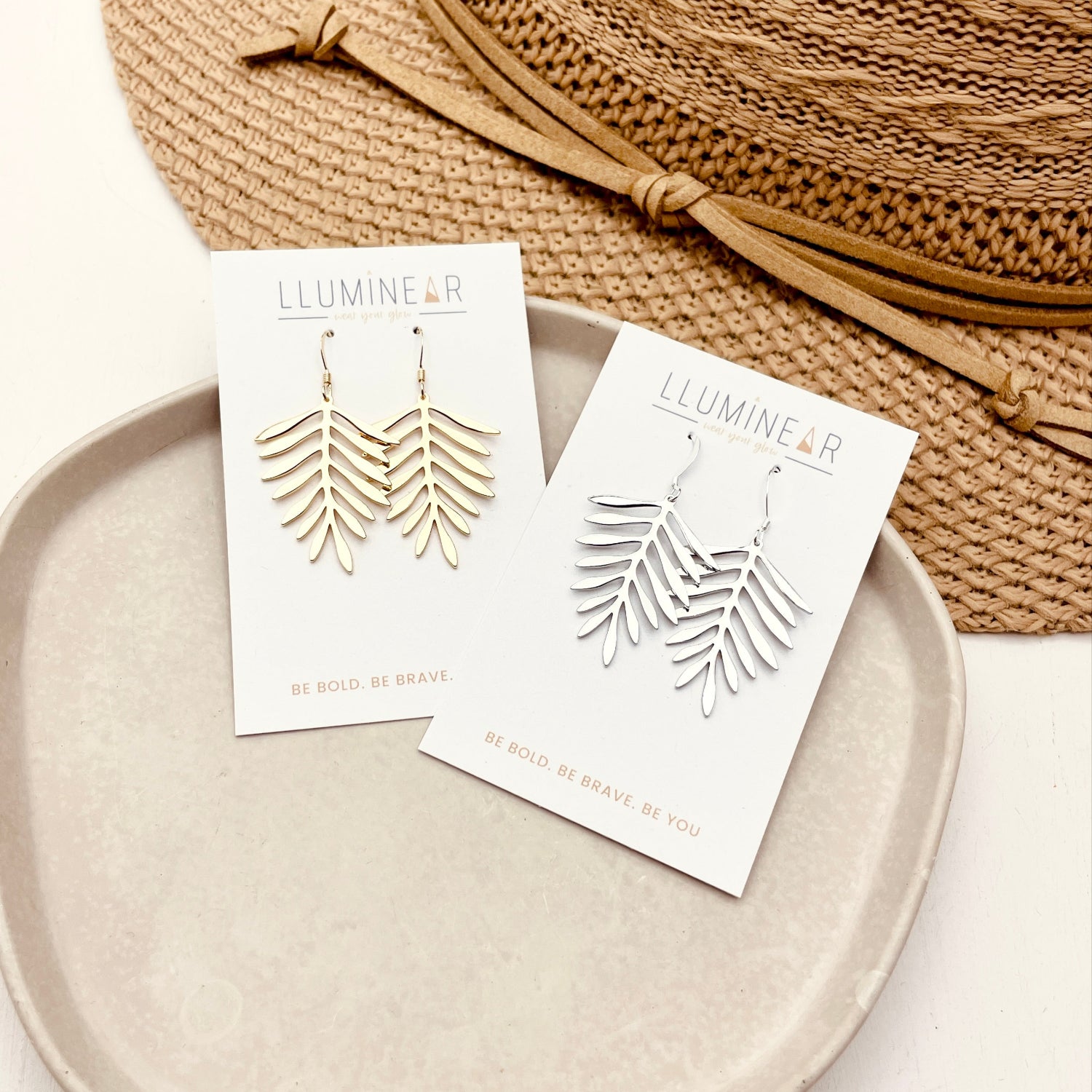 Fern Leaf Earrings