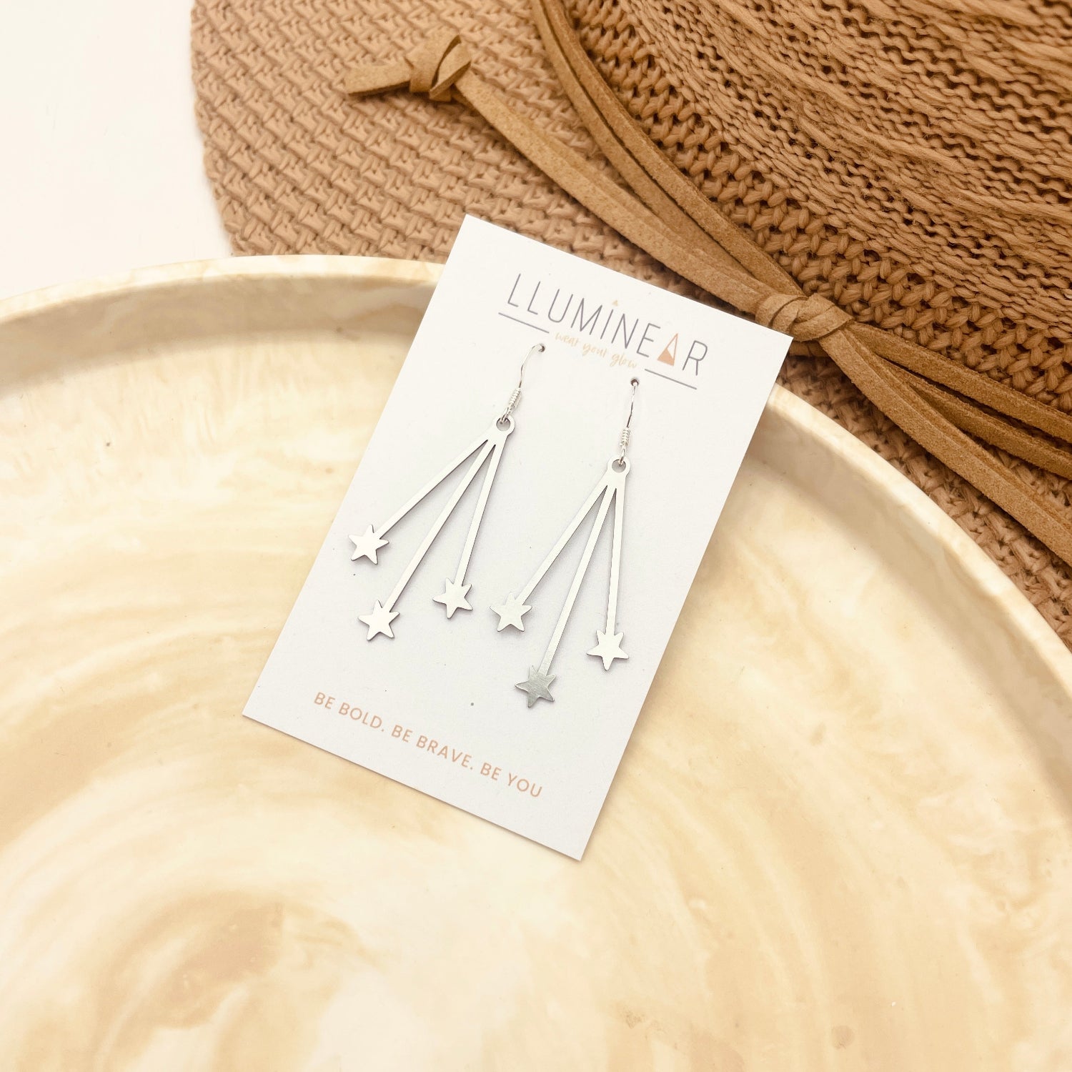 Star Strand Trio Earrings