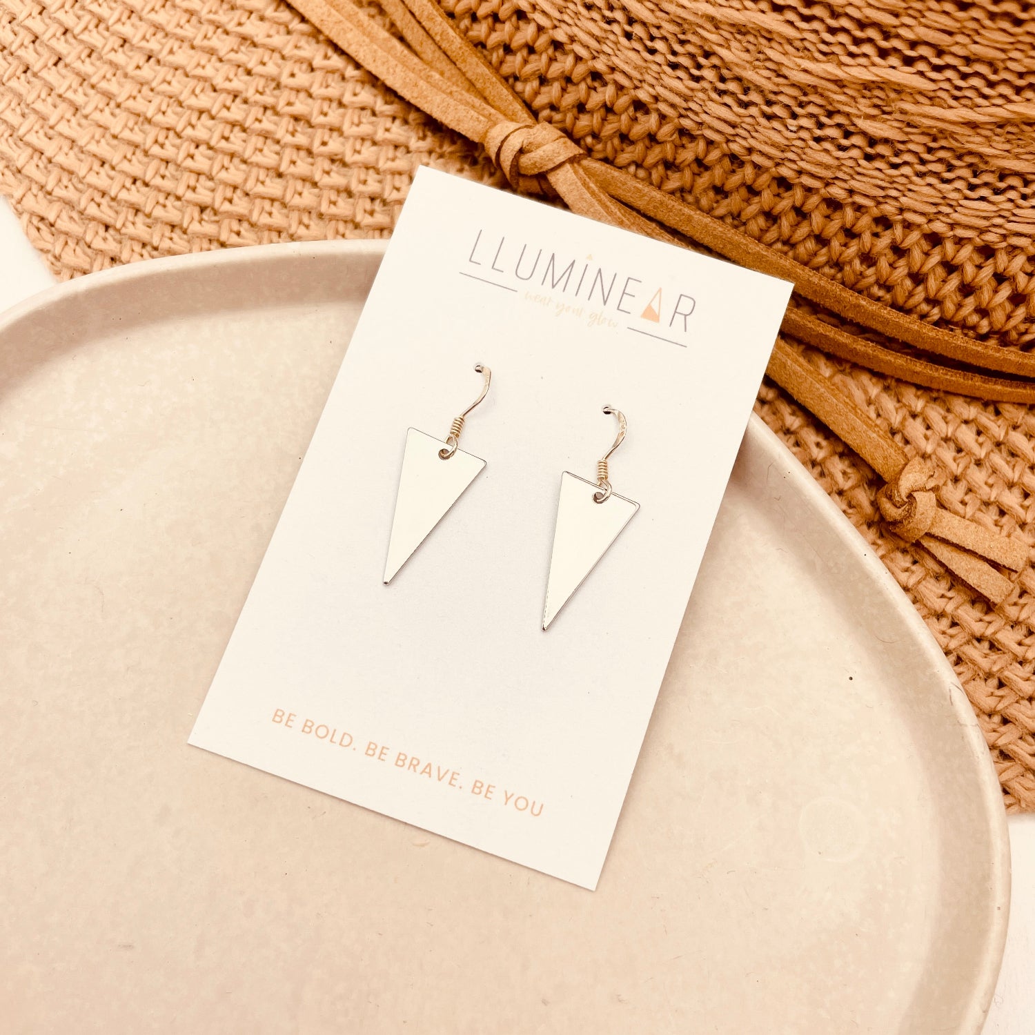 Geometric Triton Hook Earrings