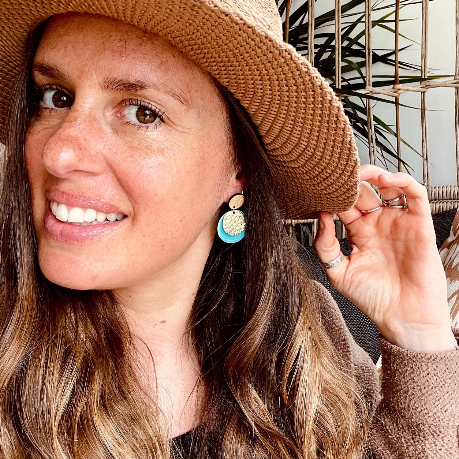 May Earrings Apollo Turquoise Silver